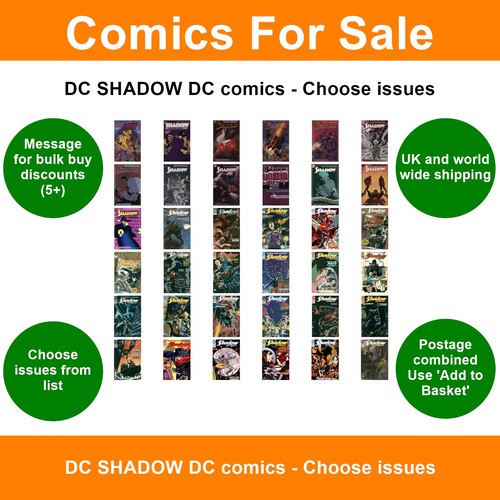 Shadow comics choose - shadow, dc