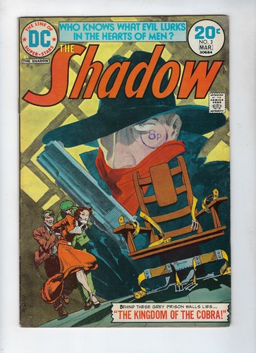 The shadow dc - 3, comics
