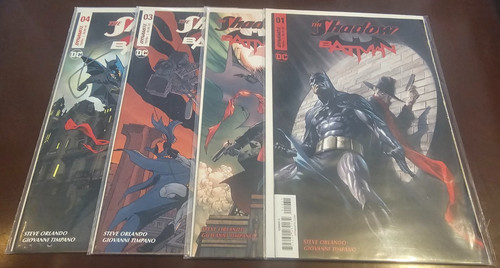 The shadow batman 4 dc - shadow/batman, #1-4